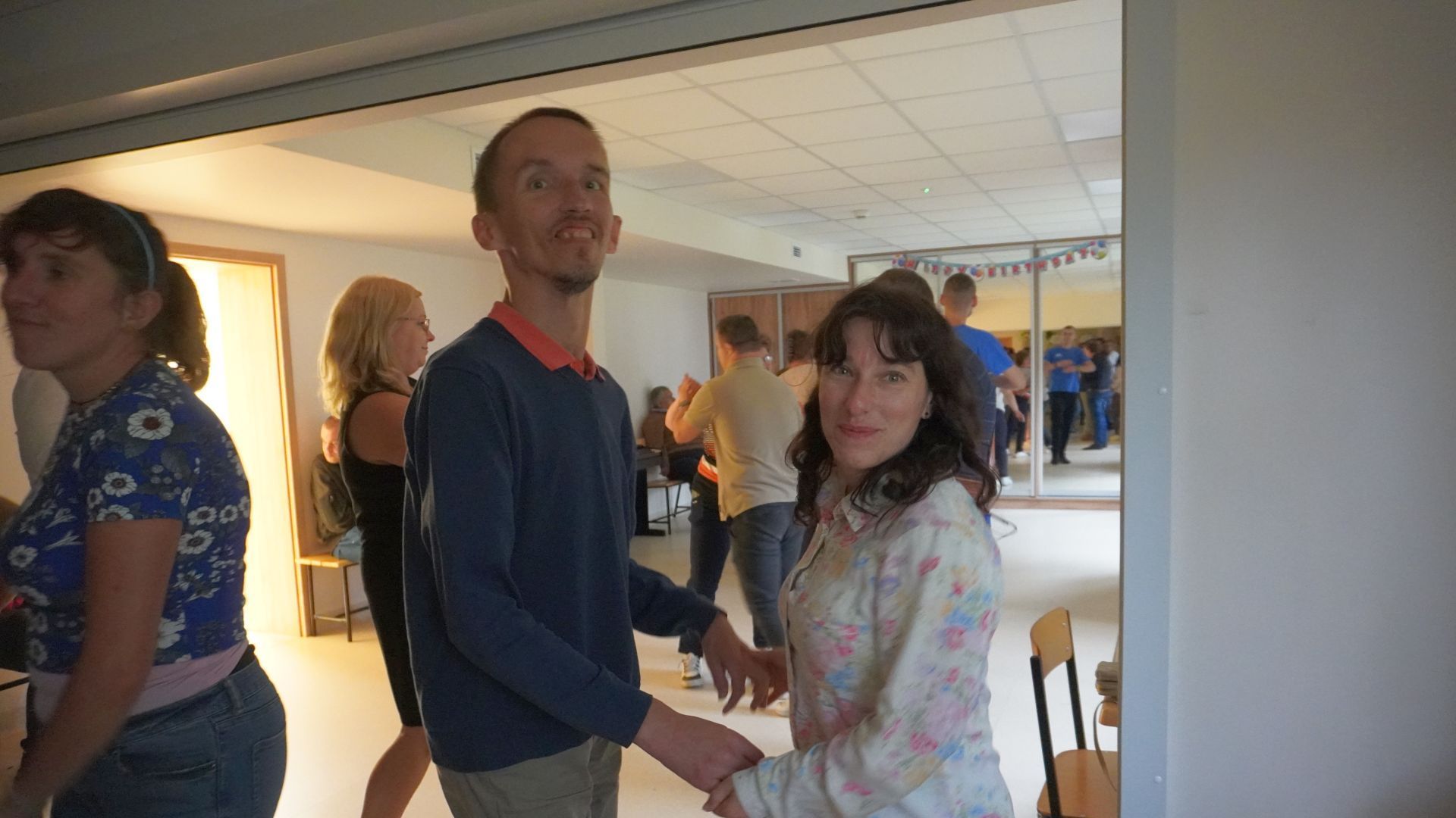 Dyskoteka podczas Święta Warzywa ''Dzień Pora'' w ŚDS w Siedlcach.