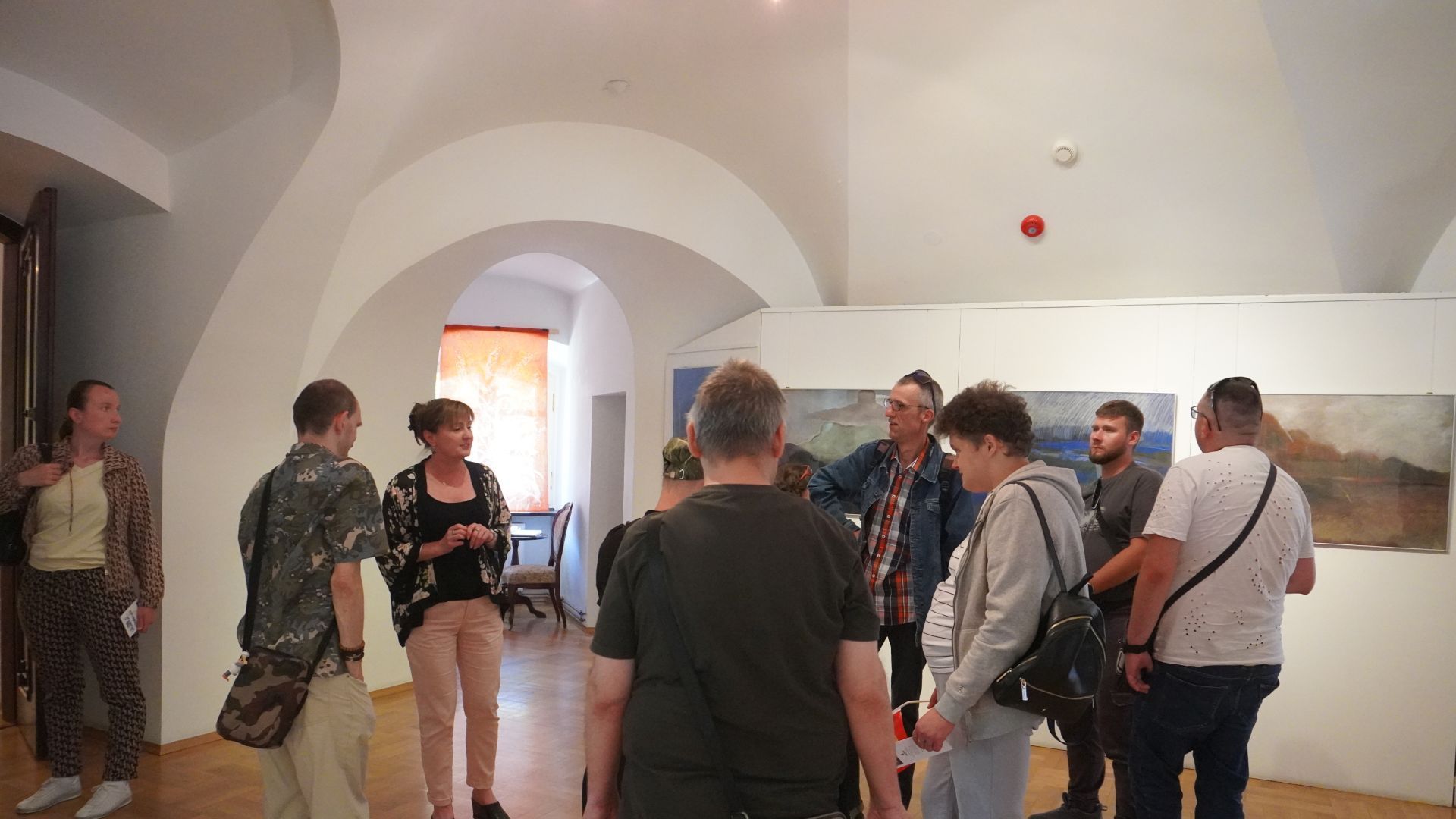 Uczestnicy naszego Domu podczas zwiedzania Muzeum Regionalnego w Siedlcach.