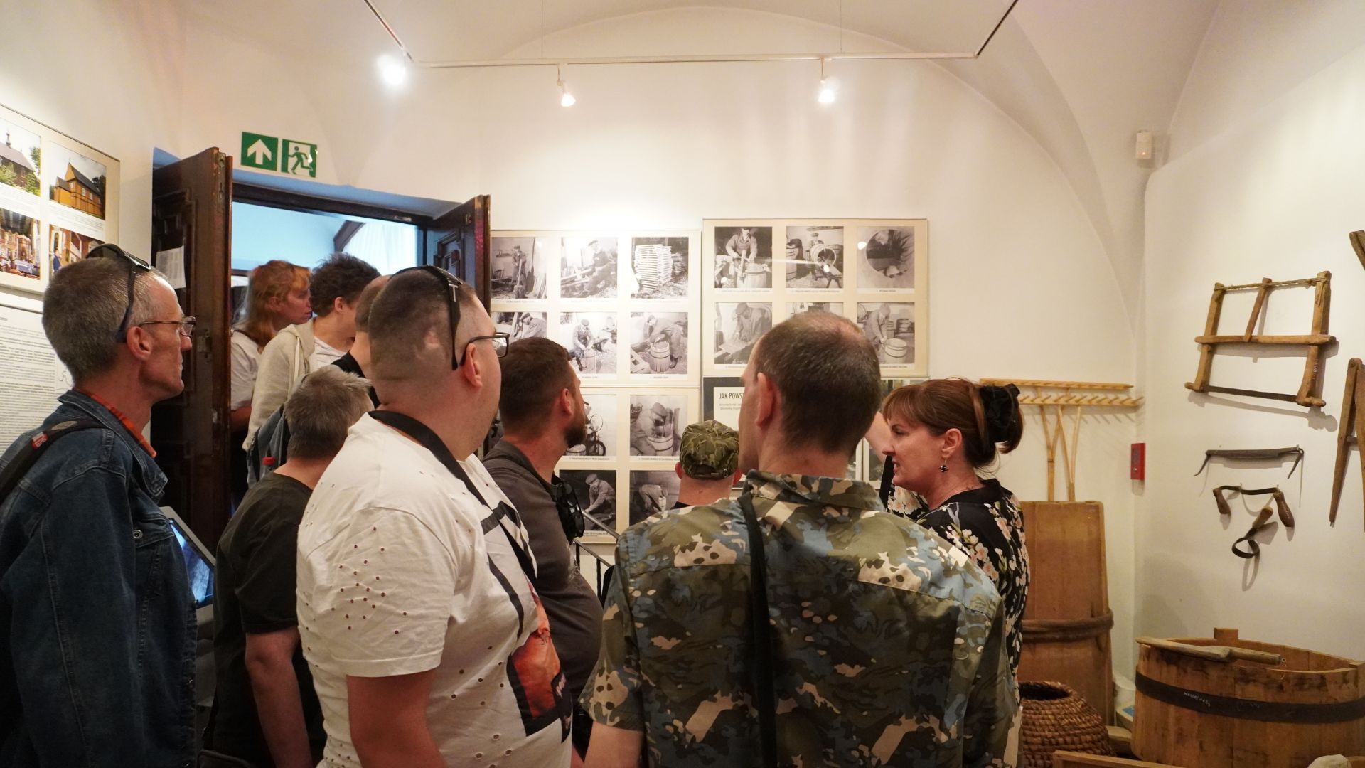 Uczestnicy naszego Domu podczas zwiedzania Muzeum Regionalnego w Siedlcach.