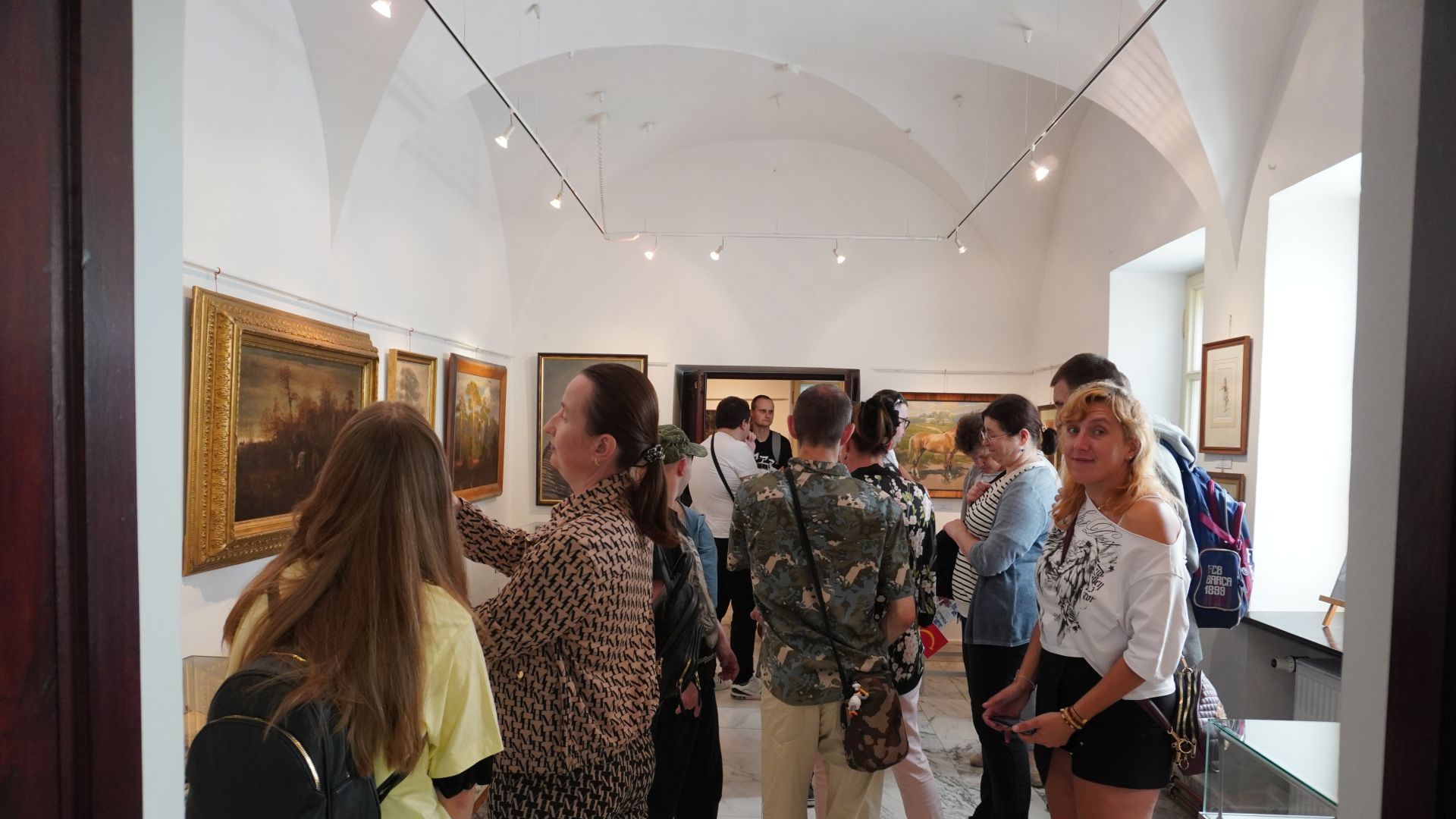 Uczestnicy naszego Domu podczas zwiedzania Muzeum Regionalnego w Siedlcach.